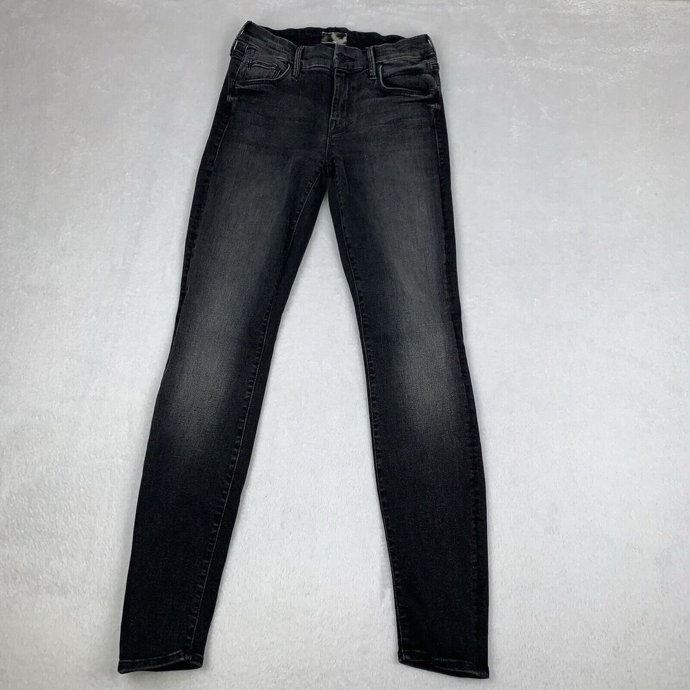 MOTHER | The Looker Ankle Cat Got Your Tongue Black Jeans 25 Women’s